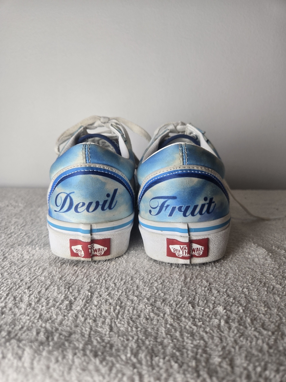 Vans x One Piece "Devil Fruit" Old Skool Custom Sneakers - Picture 4 of 11